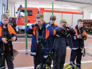 23. April 2013 Jugendübung Atemschutz